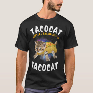 Taktocat som stavas bakåt är takokat, CAT och TA T Shirt