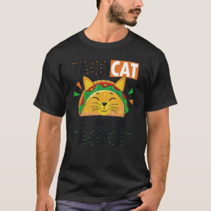 Taktokat som stavas bakåt är takokat Kärlek, katt T Shirt