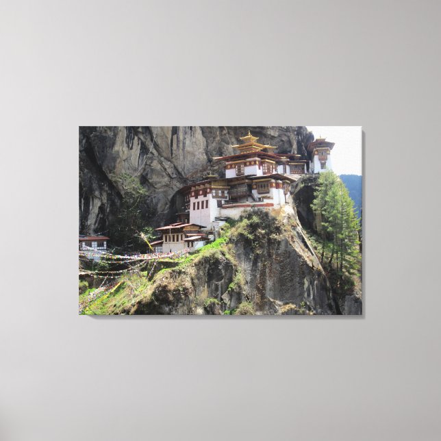 Taktsang Bhutan Canvastryck (Framsida)
