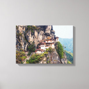 Taktshang Goemba - Tiger's Nest Monastery Canvastryck