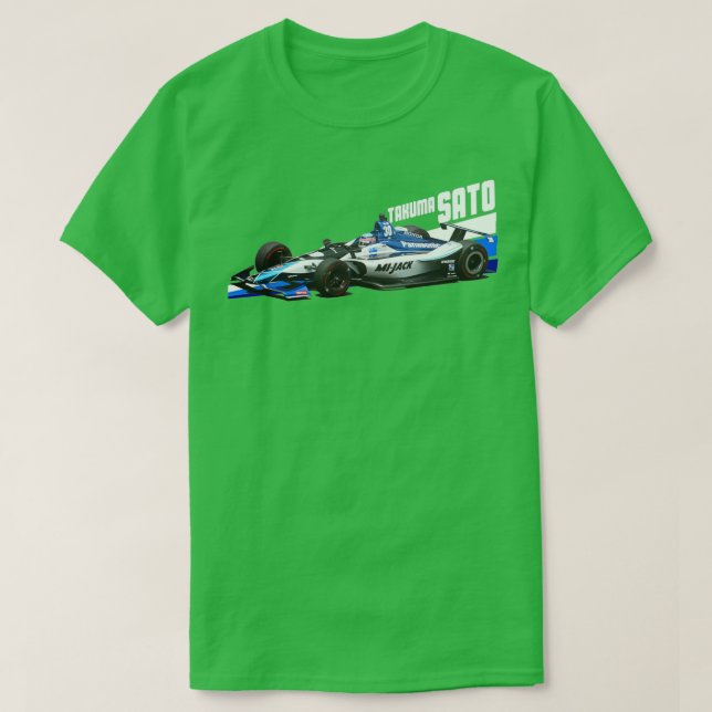 Takuma Sato 2018 dark colors T Shirt (Design framsida)