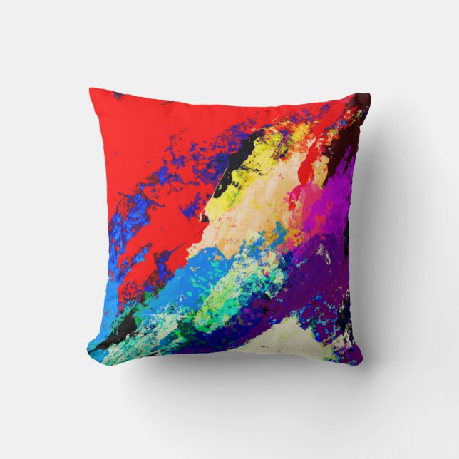 TAKUROMAN「Storm」Red Kudde (Framsida)