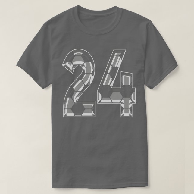 Tal 24 Jersey 24 Mamma Player Fläkt 1 T Shirt (Design framsida)