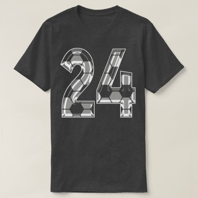 Tal 24 Jersey 24 Mamma Player Fläkt T Shirt (Design framsida)