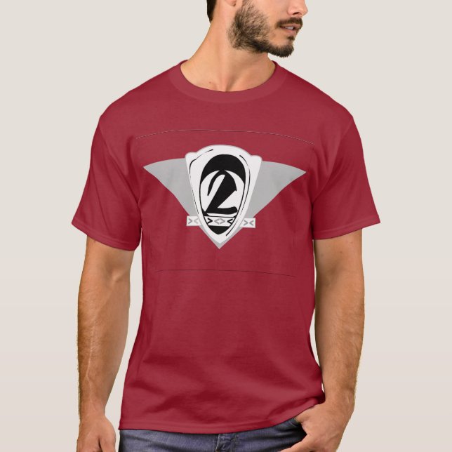 Tal 2 Symbol för främmande blanksteg T-shirt (Framsida)