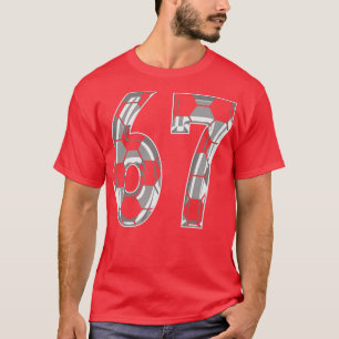 Tal 67 Jersey 67 Mamma Player Fläkt T Shirt