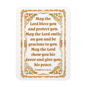 Tal 6:24-26 Magnet