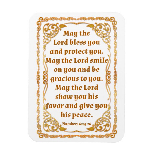 Tal 6:24-26 Magnet (Vertikal)