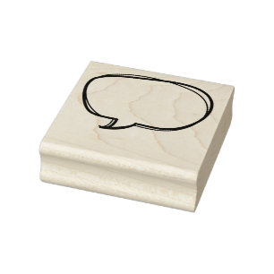 Tal Bubble Anpassningsbar Teacher Frimärke Stämpel