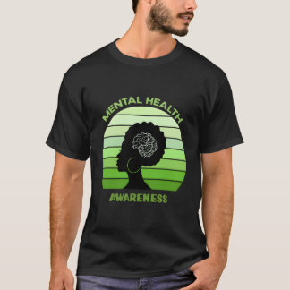 Tal Health Awareness in May Grönt Ribbon T Shirt