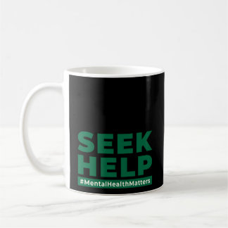 Tal Health Awareness Therapist Real Seek Help Kaffemugg