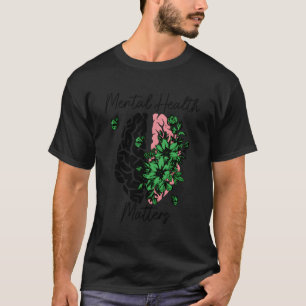 Tal Health Matters Tal Health Awareness Månad T Shirt