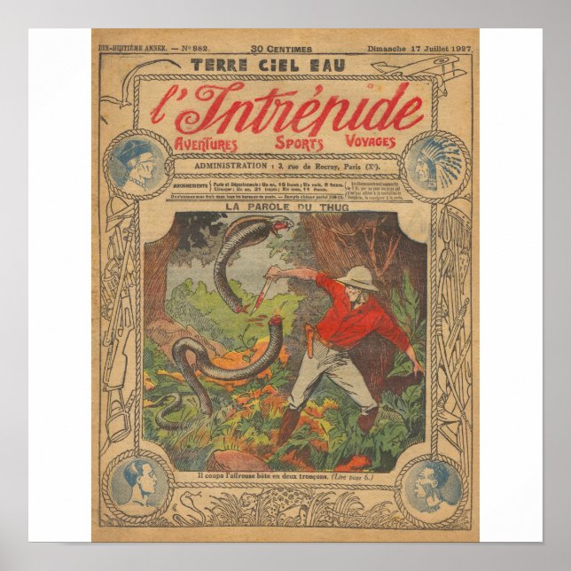 Tal i Thug Poster (Framsidan)