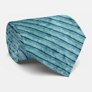 Tal och blått traditionellt rand mönster slips