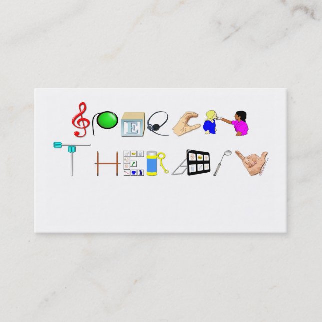 Tal på arbetsvisitkorten visitkort (Framsida)