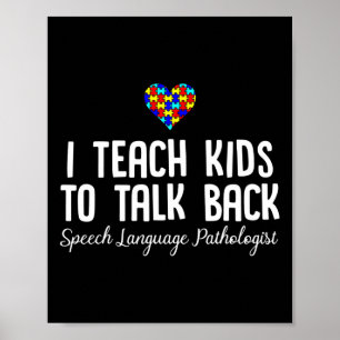 Tal Pathology Therapy Talk Autism Awareness Mon Poster