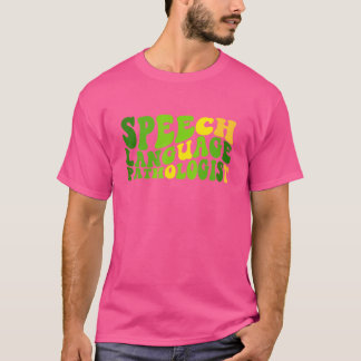 Tal språkpatolog Boho Retro Tal Ther T Shirt