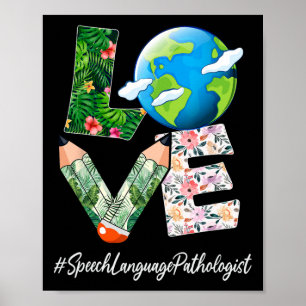 Tal Språkpatolog Kärlek Jorden Spara Th Poster