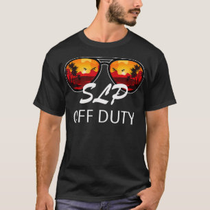 Tal språkpatolog SLP av Sunglasse T Shirt