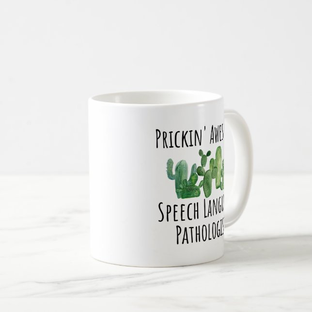 Tal Språkpatolog SLP-mataffe Mugg (Framsida höger)