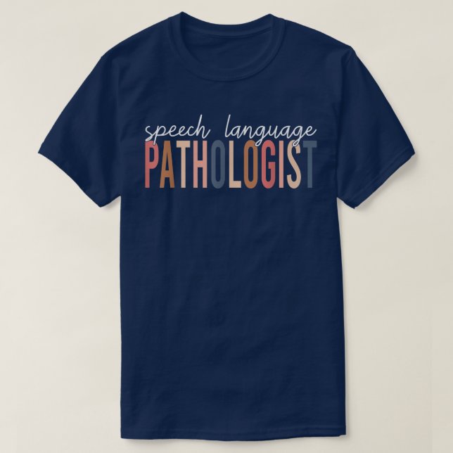 Tal Språkpatolog SLP Tal Therapy Pat T Shirt (Design framsida)