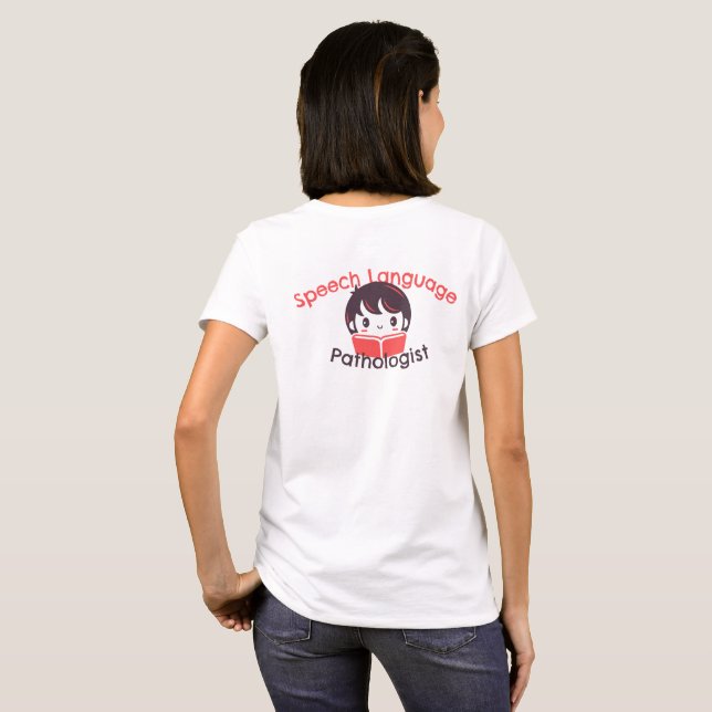 Tal språkpatolog Womens T-shirt (Hel baksida)