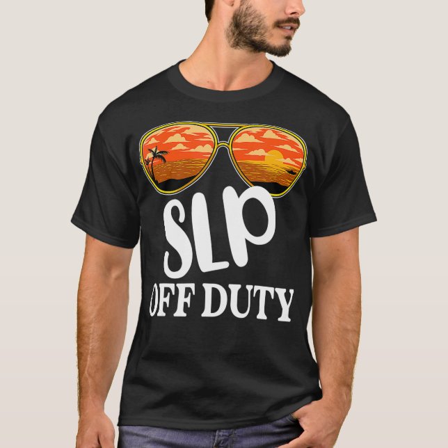 Tal-språkpatologen för sunglass t shirt (Framsida)