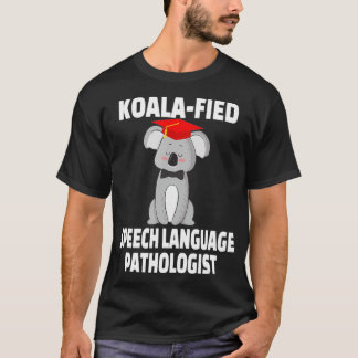 Tal språkpatologi Cute Koala Women SLP T Shirt