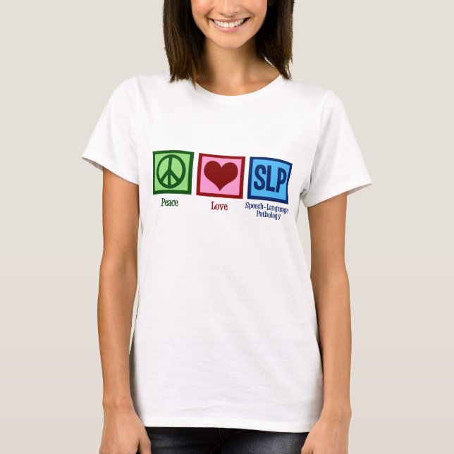 Tal språkpatologi t-shirt (Framsida)
