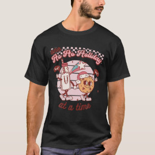 Tal Språkterapi vid jul Retro SLP Therap T Shirt