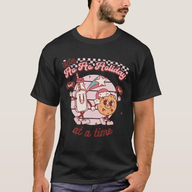 Tal Språkterapi vid jul Retro SLP Therap T Shirt (Framsida)