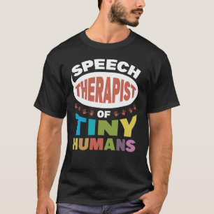 Tal-terapeut för små människor t shirt