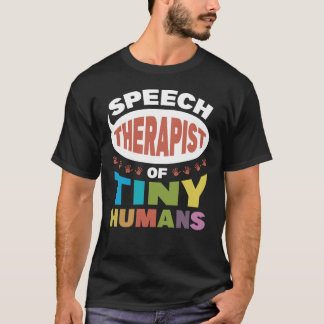 Tal-terapeut för små människor t shirt