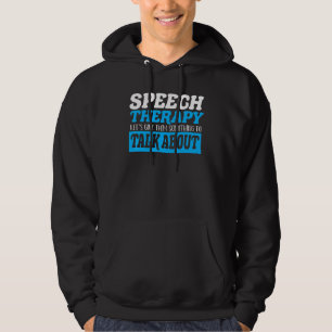 Tal-terapeutisk slam i Kärlek My Tal Th Hoodie
