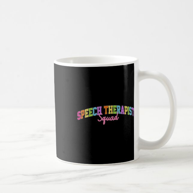 Tal Terapi Retro Language Patholog Therapis Kaffemugg (Höger)