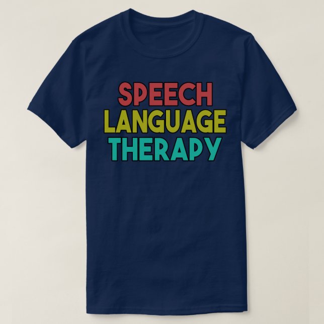 Tal terapi t shirt (Design framsida)