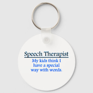 Tal Therapist Nyckelring