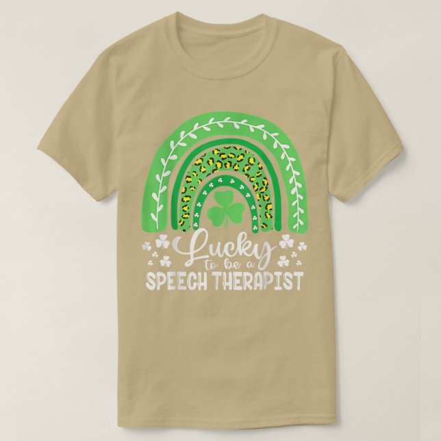 Tal Therapist St T Shirt (Design framsida)