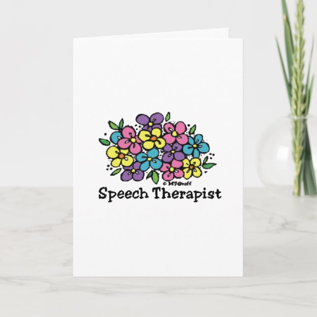 Tal Therapist Tack Kort (Framsida)