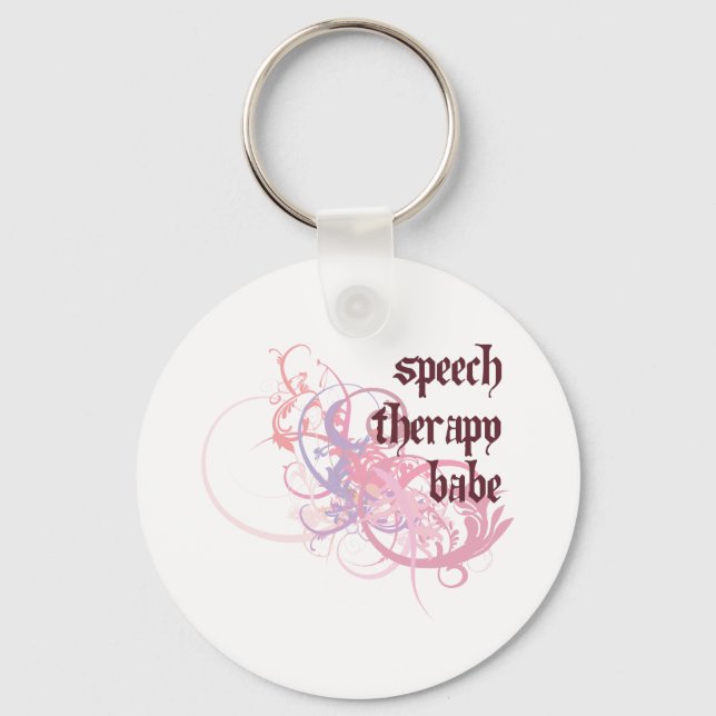 Tal Therapy Babe Nyckelring (Framsida)