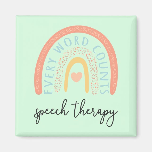 Tal Therapy II - Varje Ord räknas Magnet (Framsidan)