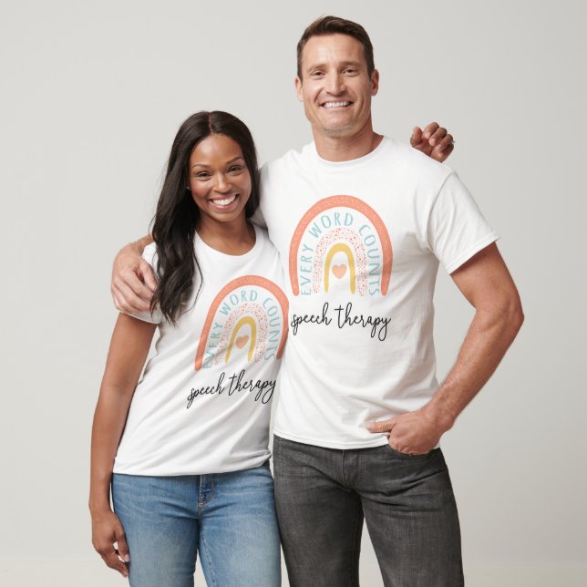 Tal Therapy II - Varje Ord räknas T Shirt (Unisex)