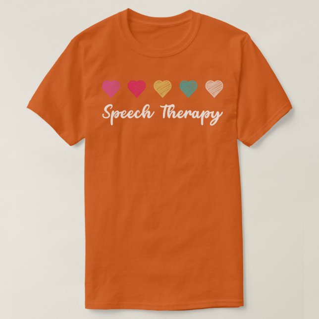 Tal Therapy Language Learning T Shirt (Design framsida)