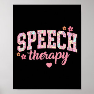 Tal Therapy Påsk Communication Therapist Slp Poster