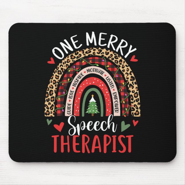 Tal Therapy Rainbow jul Tal språk P Musmatta (Framsidan)