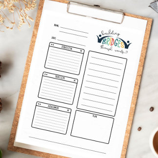 Tal Therapy SLP SOAP Tear-Anteckningsblock Anteckningsblock