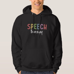 Tal Therapy SLP Tal-patologer Hoodie