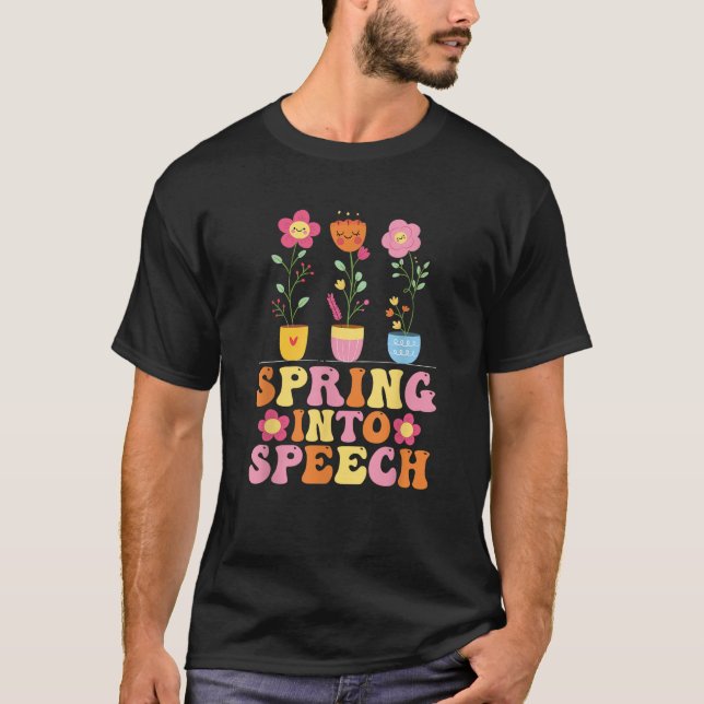 Tal Therapy Tal Language Pathology CCC SLP S T Shirt (Framsida)