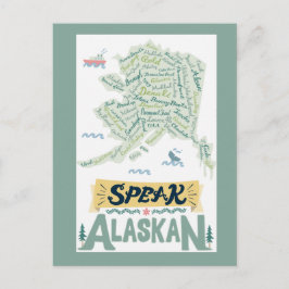 Tala Alaska! Vykort
