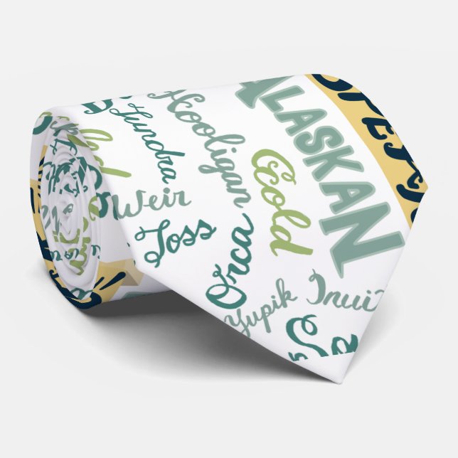 Tala Alaska! White Tie Slips (Rullad)